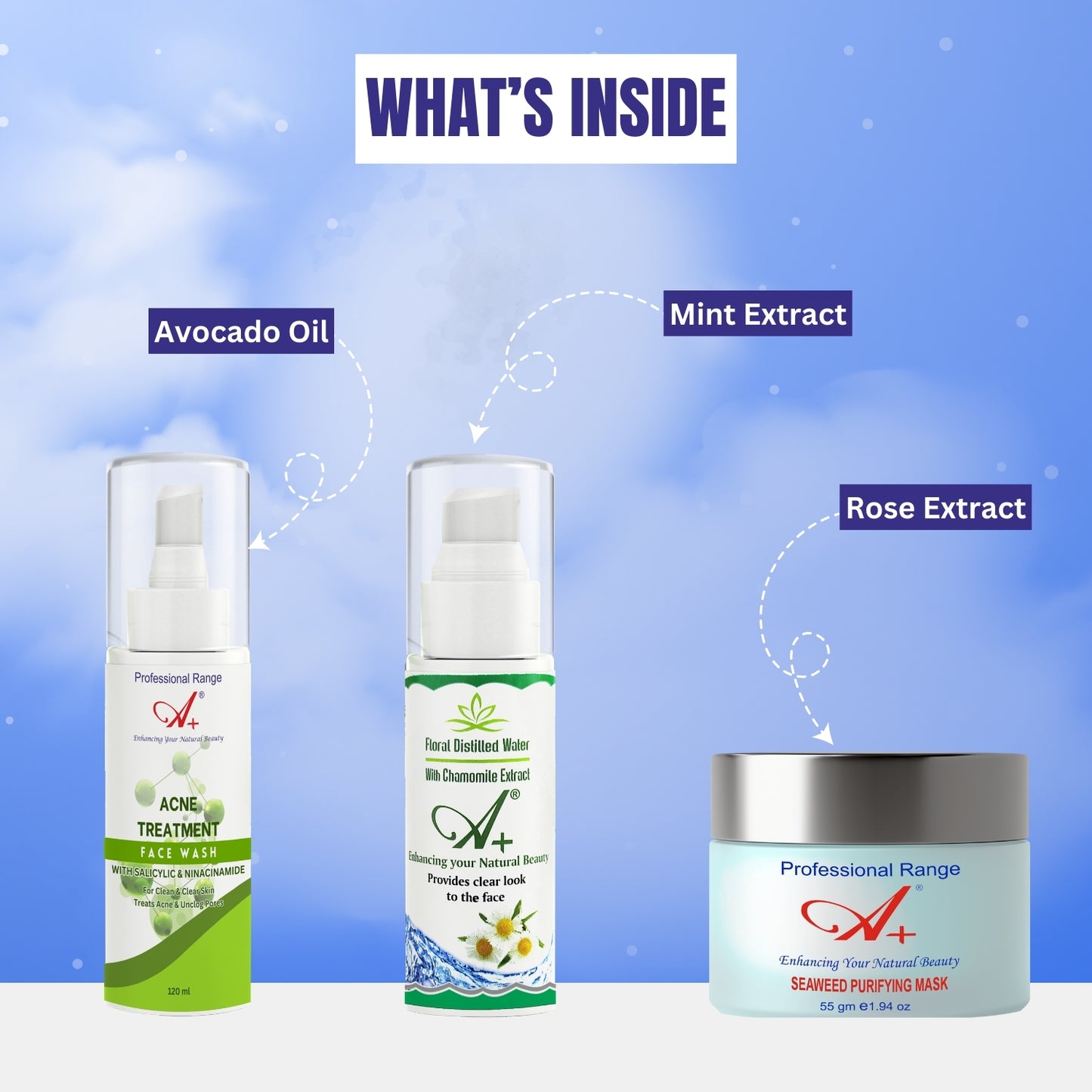 A+ Sensitive & Acne Skin Combo Pack image 2