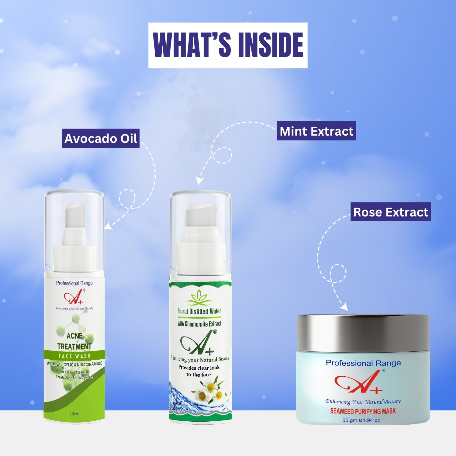 A+ Sensitive & Acne Skin Combo Pack image 2