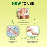 7 DAYS NATURAL Set Of 2 Hair Removal Cream With No Pain For Women & Men - 30GM Each image 1