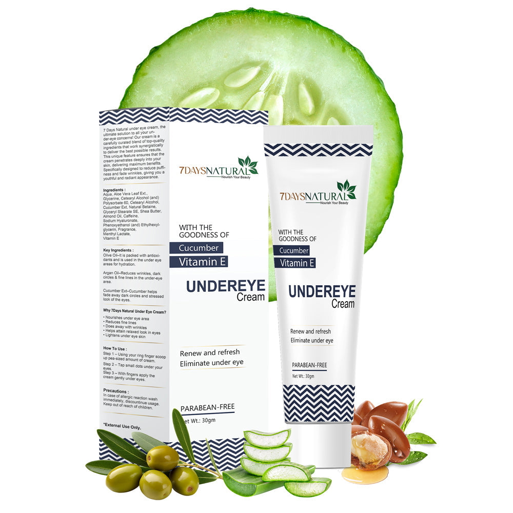 Buy Under Eye Cream Products Online | 7Days Natural- 30 ml image 0