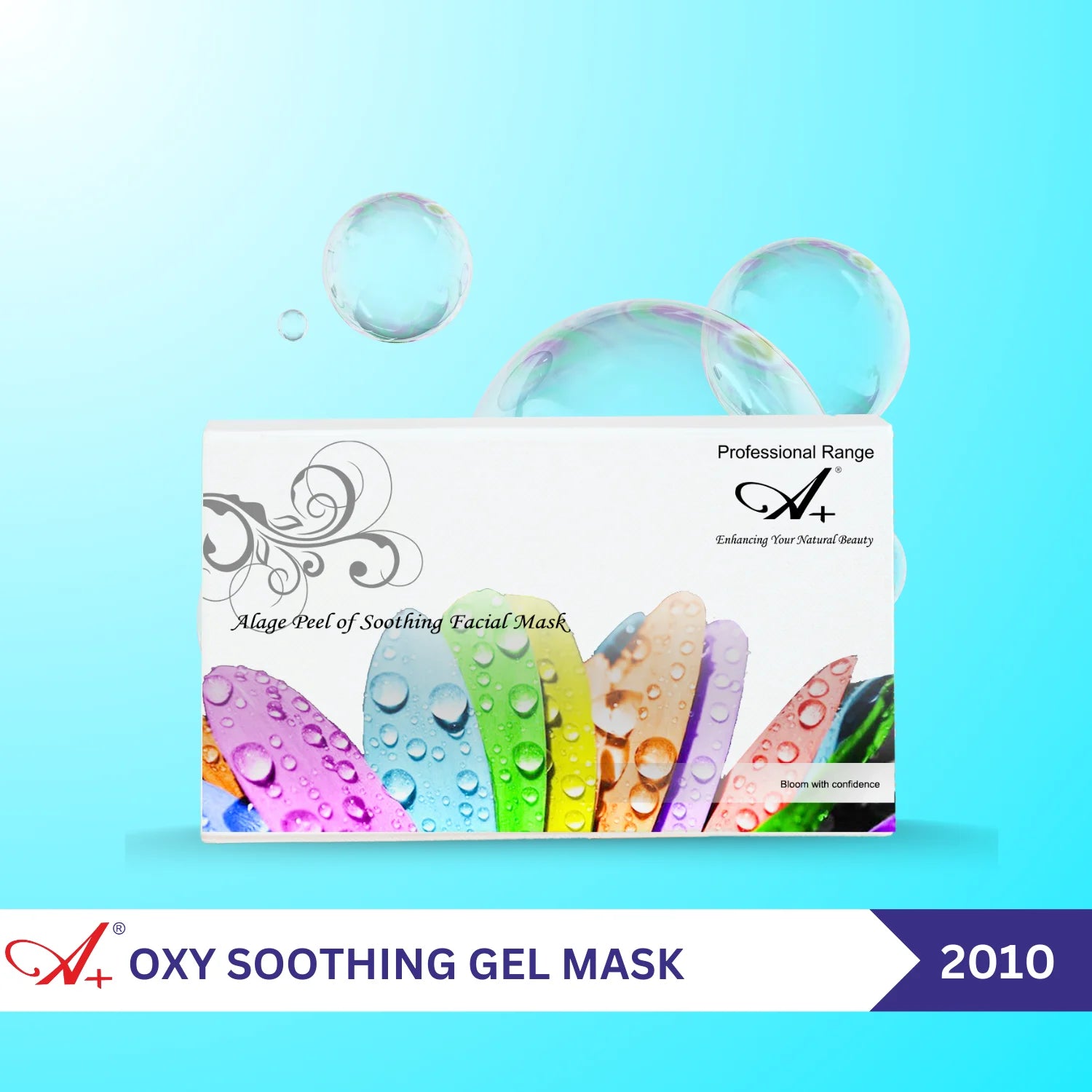 A+ 2010 Oxy Soothing Gel Mask (12 Powder + 12 Gel) image 1