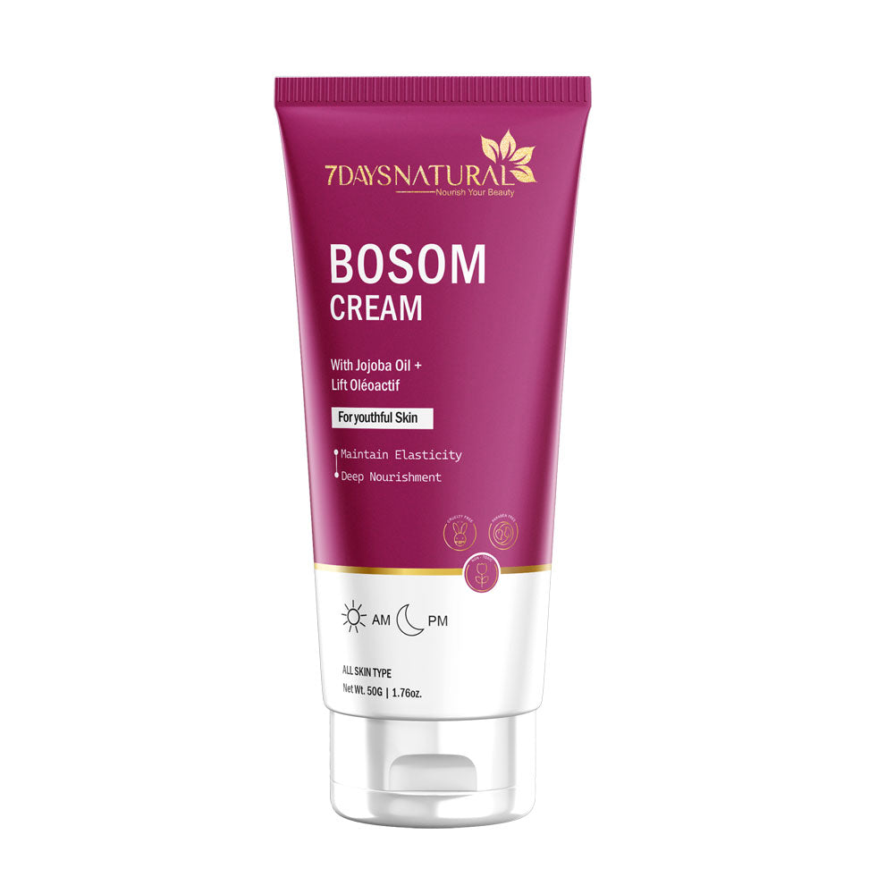 7Days Natural Bosom Cream for breast increase Ayurvedic formula- 50 ml image 2