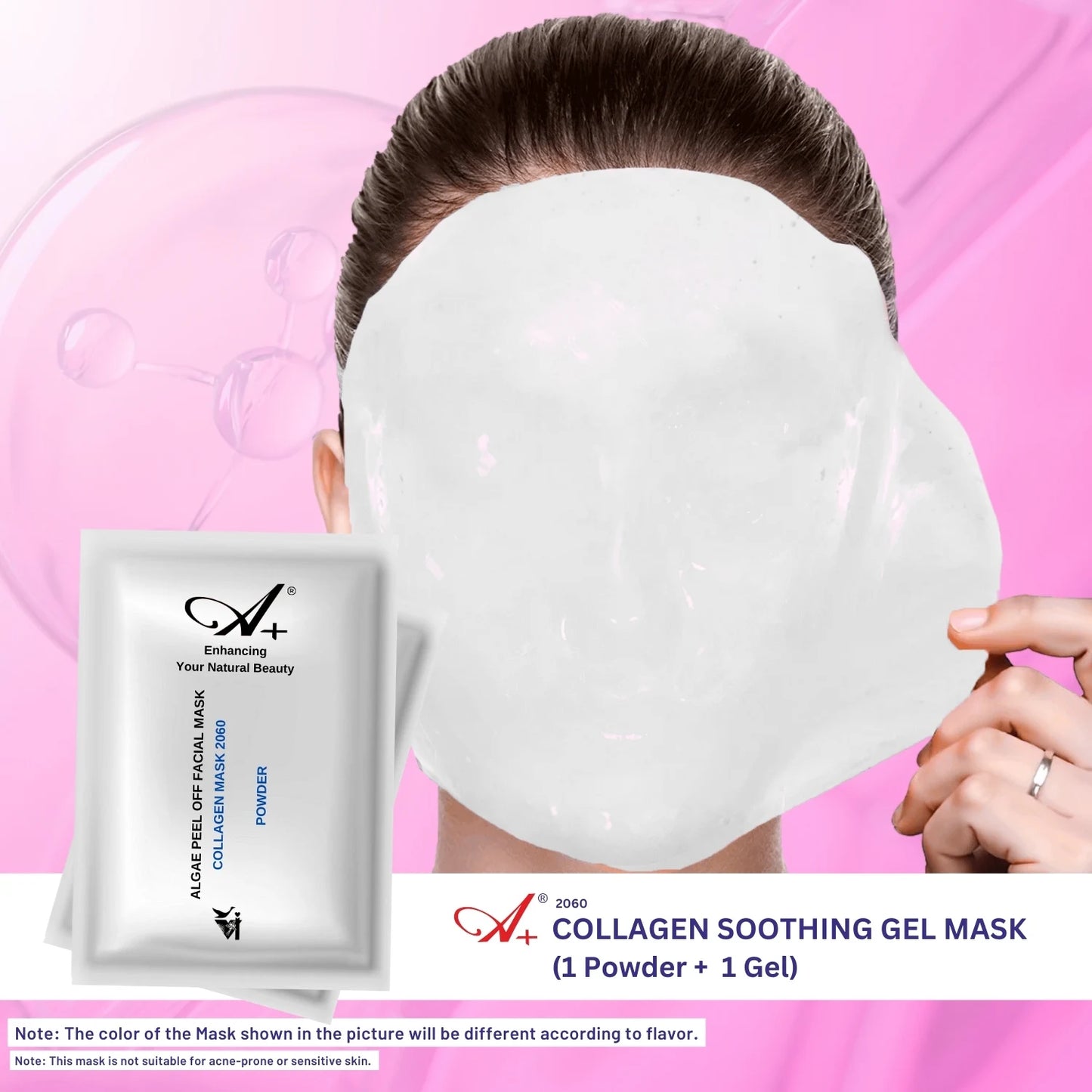 A+ 2060 Collagen Soothing Gel Mask image 1