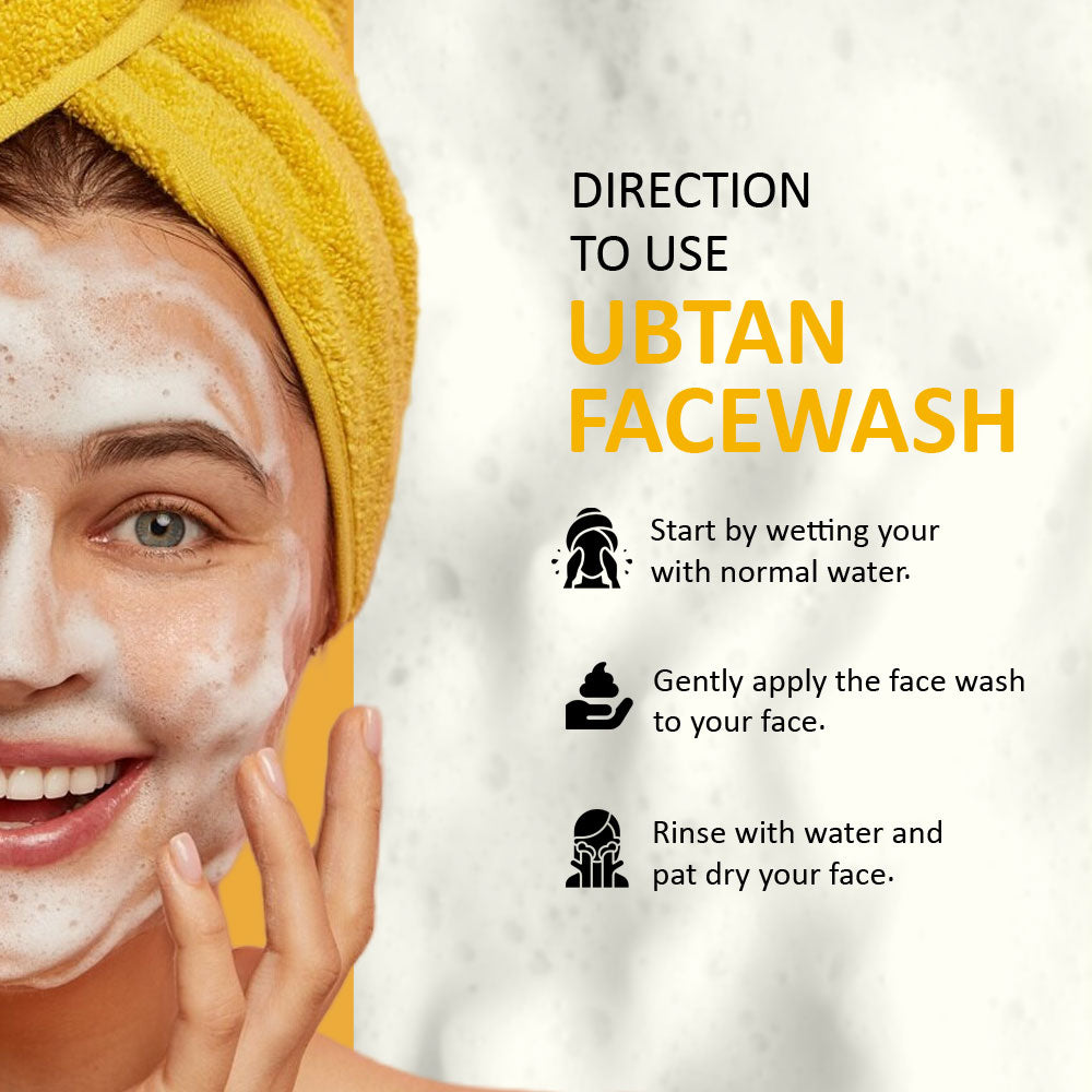 7Days Natural ubtan Face wash for fight Acne pimples brightness skin tone Face Wash (100 ml) image 4