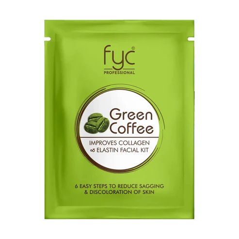 FYC Green Coffee Facial Kit Pouch – Revitalizing &amp; Energizing Skincare Treatment (6 Steps) image 7