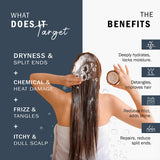 7Days Natural Anti-Dandruff Shampoo and Conditioner Set, Peptide Biotin Formula, 250ml Each Pack of -2 image 3