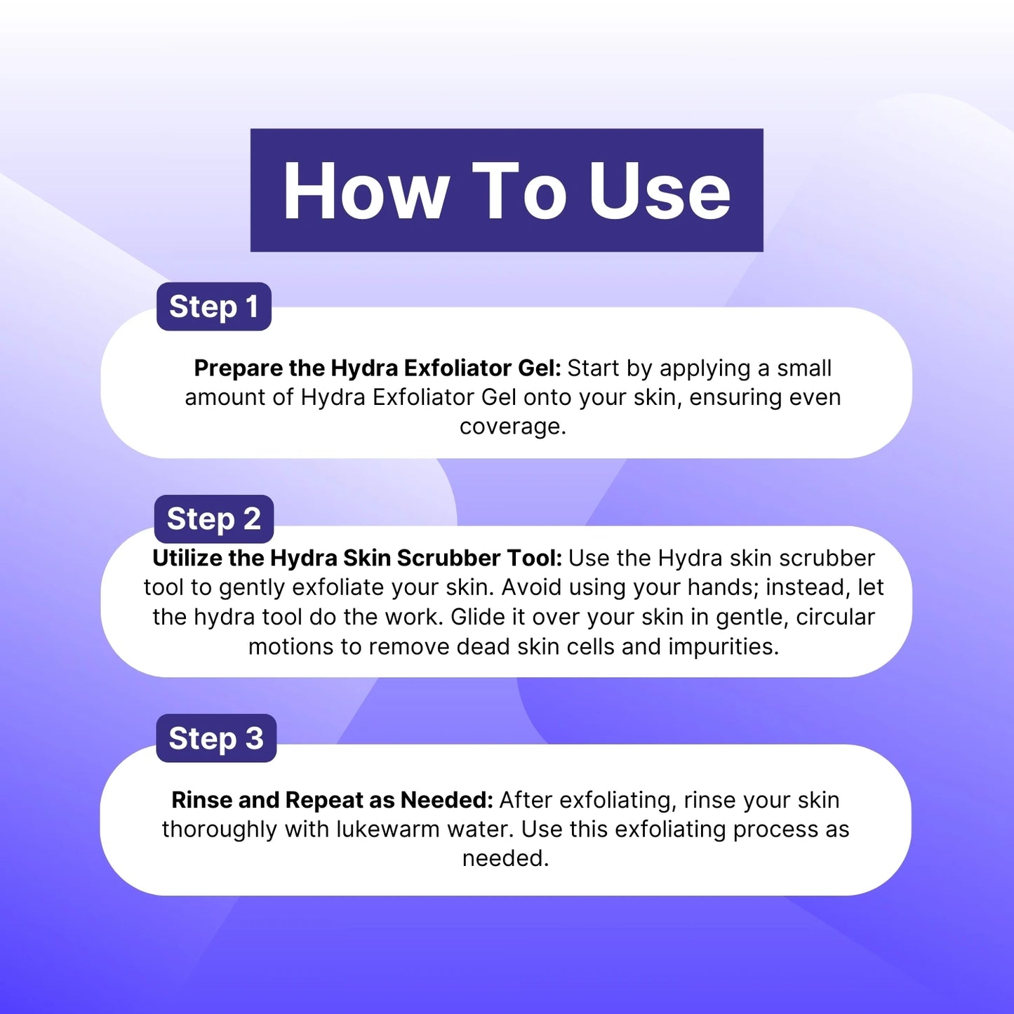 A+ Hydra Exfoliator Gel image 4