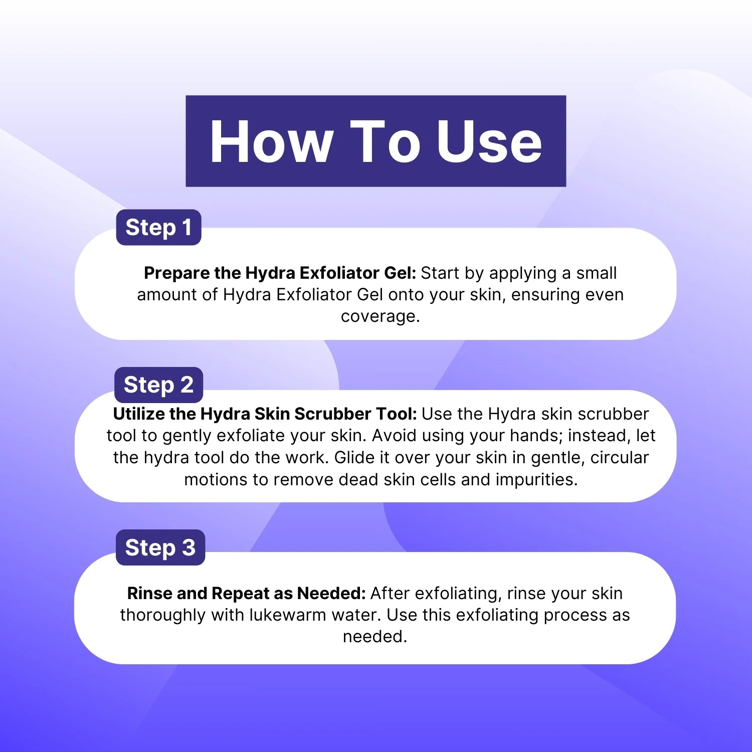 A+ Hydra Exfoliator Gel image 4