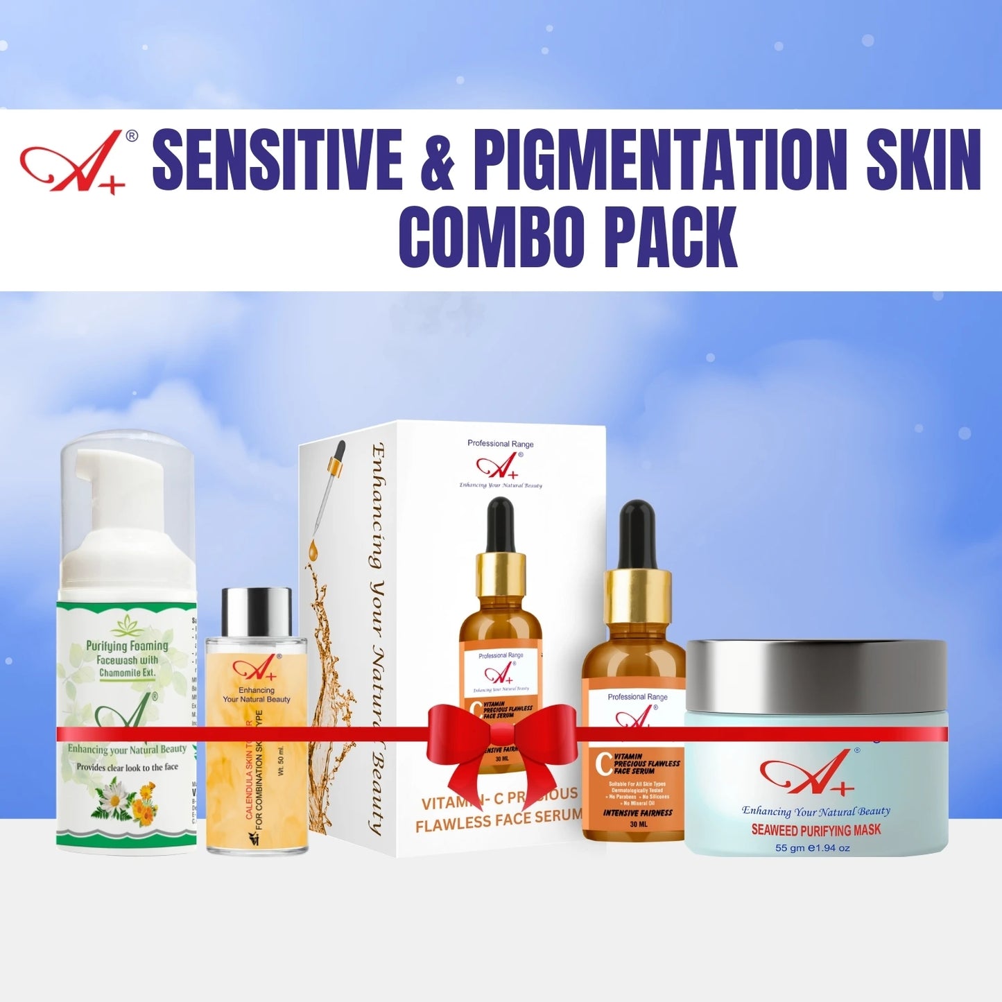 A+ Sensitive & Pigmentation Skin Combo Pack image 1