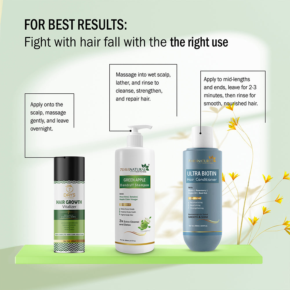 Green Apple Shampoo for Dandruff (200 ml) image 3