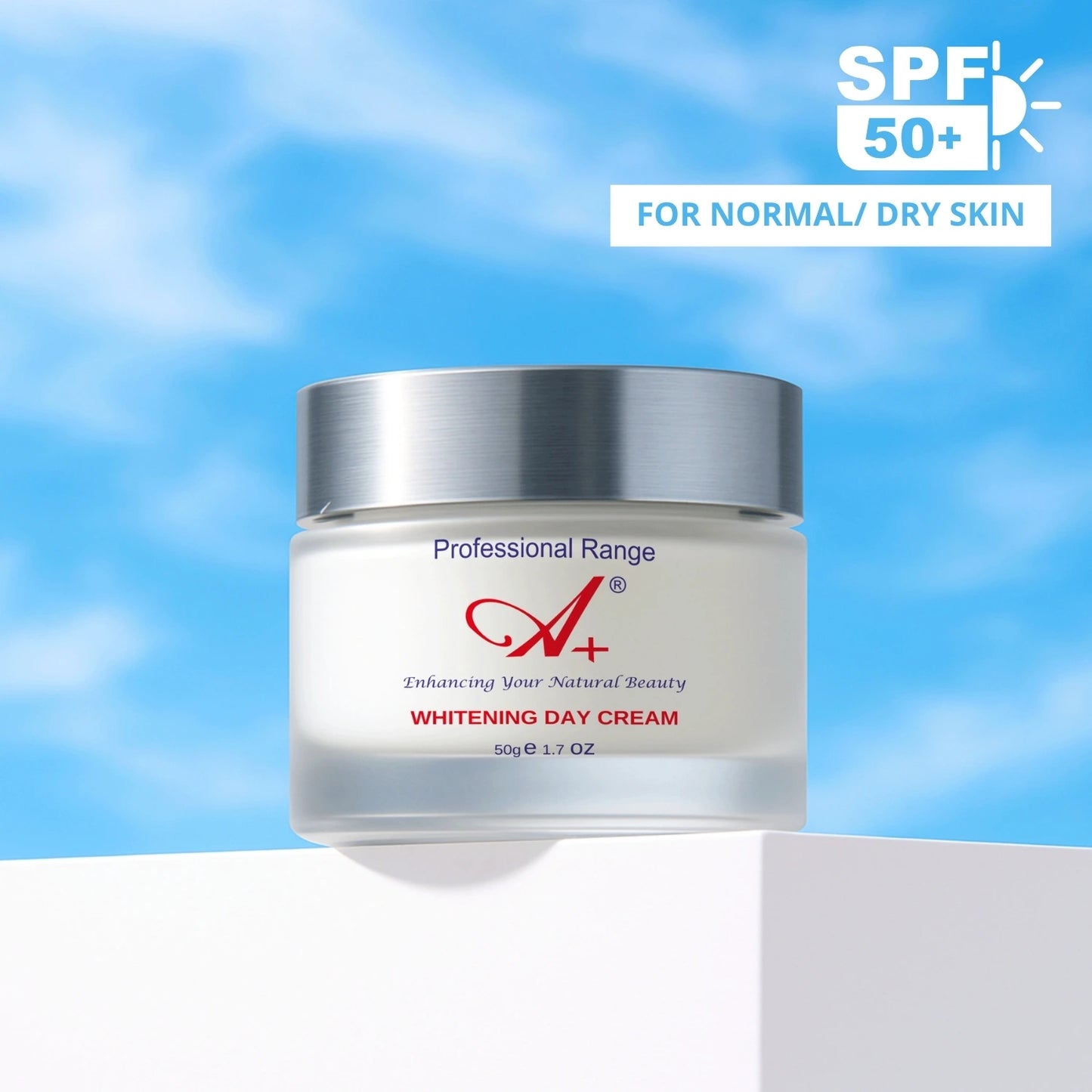 A+ Whitening Day Cream with SPF 50 image 1