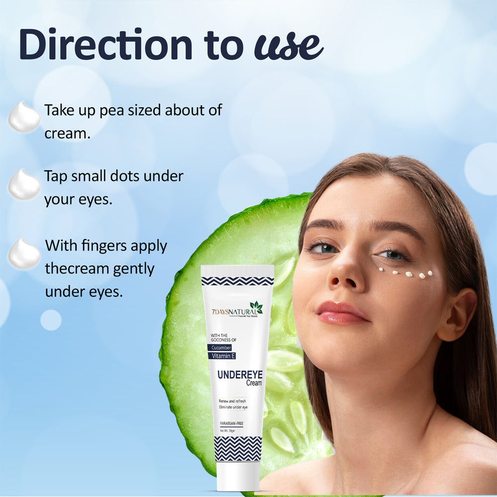 Buy Under Eye Cream Products Online | 7Days Natural- 30 ml image 4