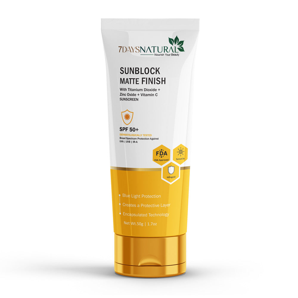 Sunblock Matte Finish SPF 50+ Sunscreen - 50 GM image 0