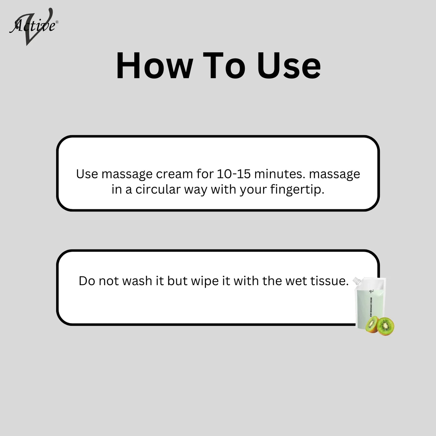 Kiwi Massage Cream (800 gm) image 3