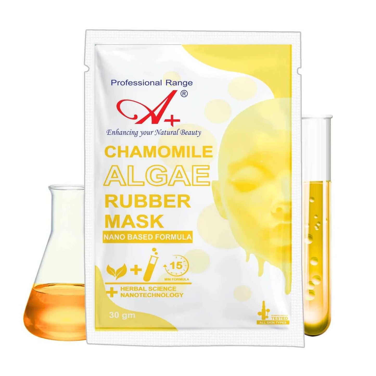 Chamomile Algae Rubber Mask with Vitamin C & Goji Extract – 30 gm
