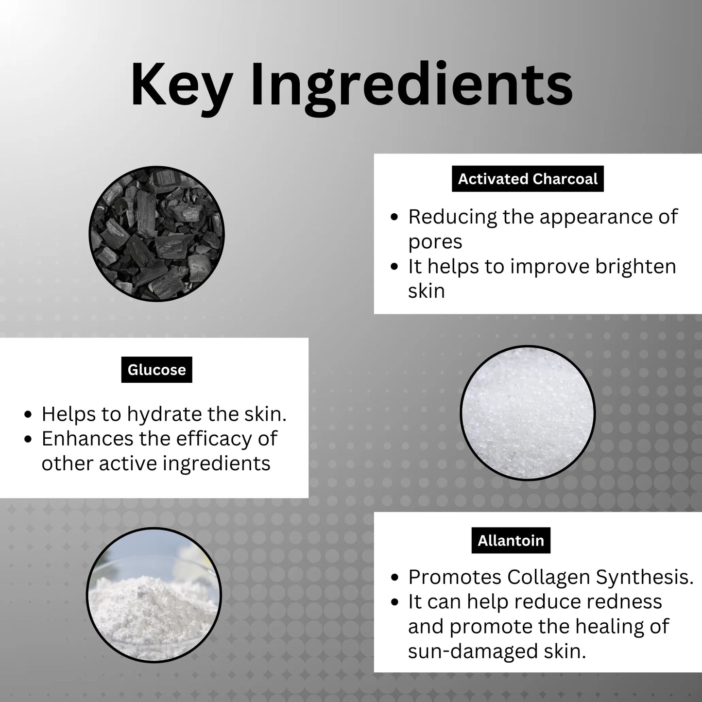 A+ 3010 Charcoal Soothing Gel Mask (12 Powder + 12 Gel) image 2