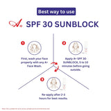 A+ SPF 30 SUNBLOCK 50 ml image 5
