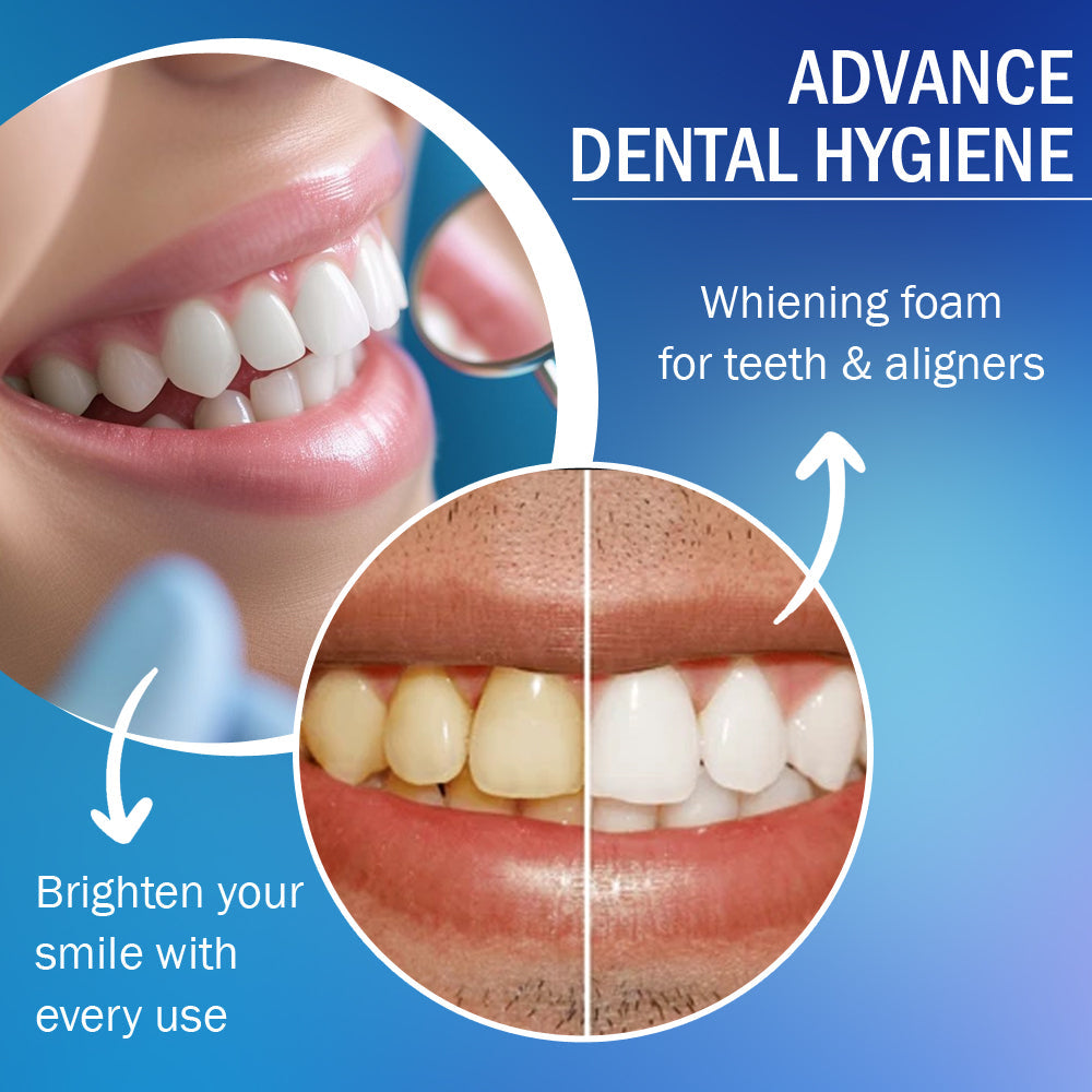 Teeth Whitening Mousse Foam 50ml | Advanced Natural Whitening Formula with Aloe Vera, Babul & Pineapple Extracts | For Men & Women image 4