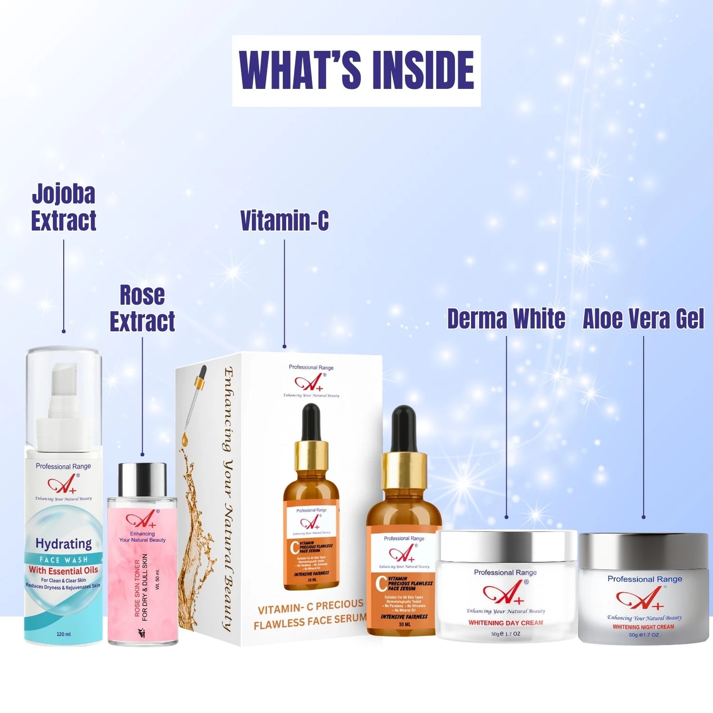 A+ Dry And Pigmentation Skin Care Combo image 2
