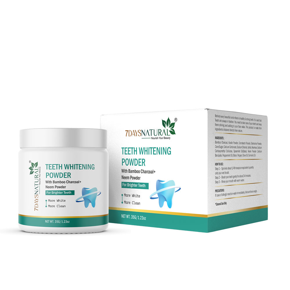 Teeth Whitening Foam and Powder Combo Offer image 1