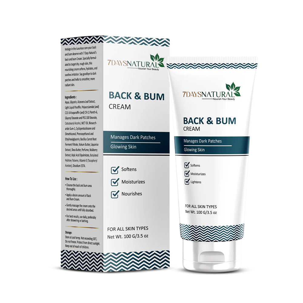 7 Days Brightening Back And Bum Cream anti Cellulite Cream with Peony & Lemon image 4