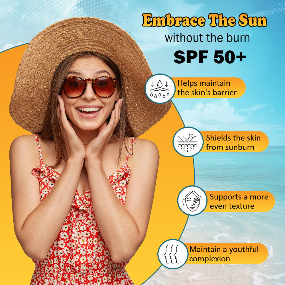 7 DAYS NATURAL Sunblock Aqua Gel Cream For Men & Women - 50GM image 5