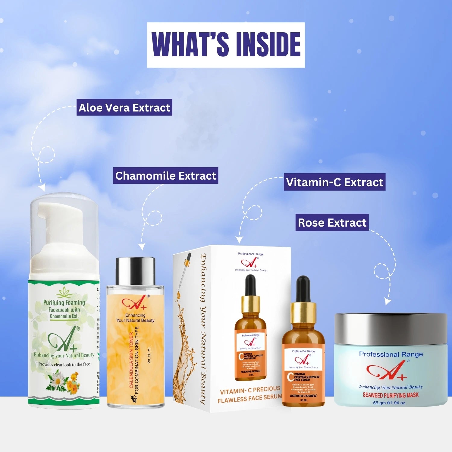 A+ Sensitive & Pigmentation Skin Combo Pack image 2