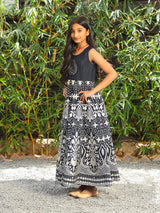 Black Sultan Silk Maxi