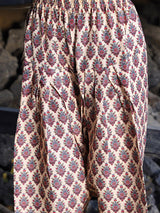Maroon Digital printed Aline Velvet kurta set