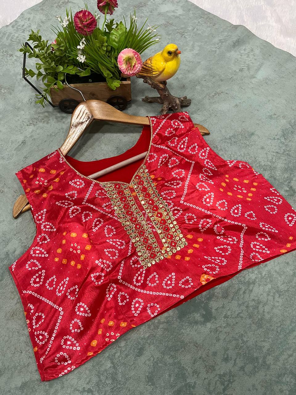 🛍️ 3-Piece Ready Made Lehenga Palazzo Set with Blouse & Designer Shrug