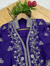 🛍️ Ready To Wear Saree with Blouse & Designer Shrug Set