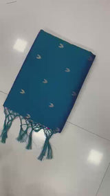 ✨ Super Hit Pure Silk Saree – Pure Soft Gold Zari Kanchivram Paithani Silk with Contrast Kadiyal Border & Heavy Mina Zari Pallu